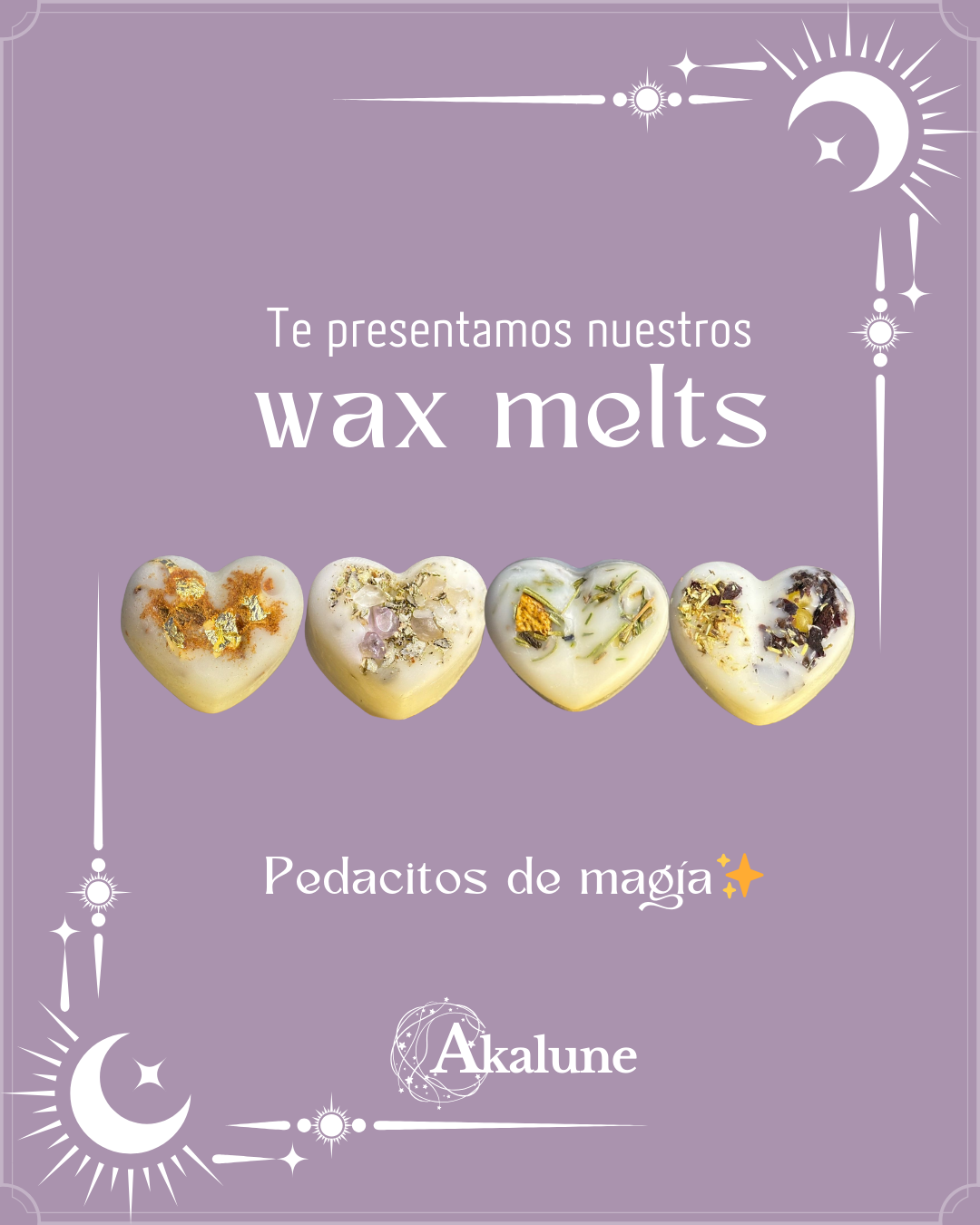Wax melts para manifestación